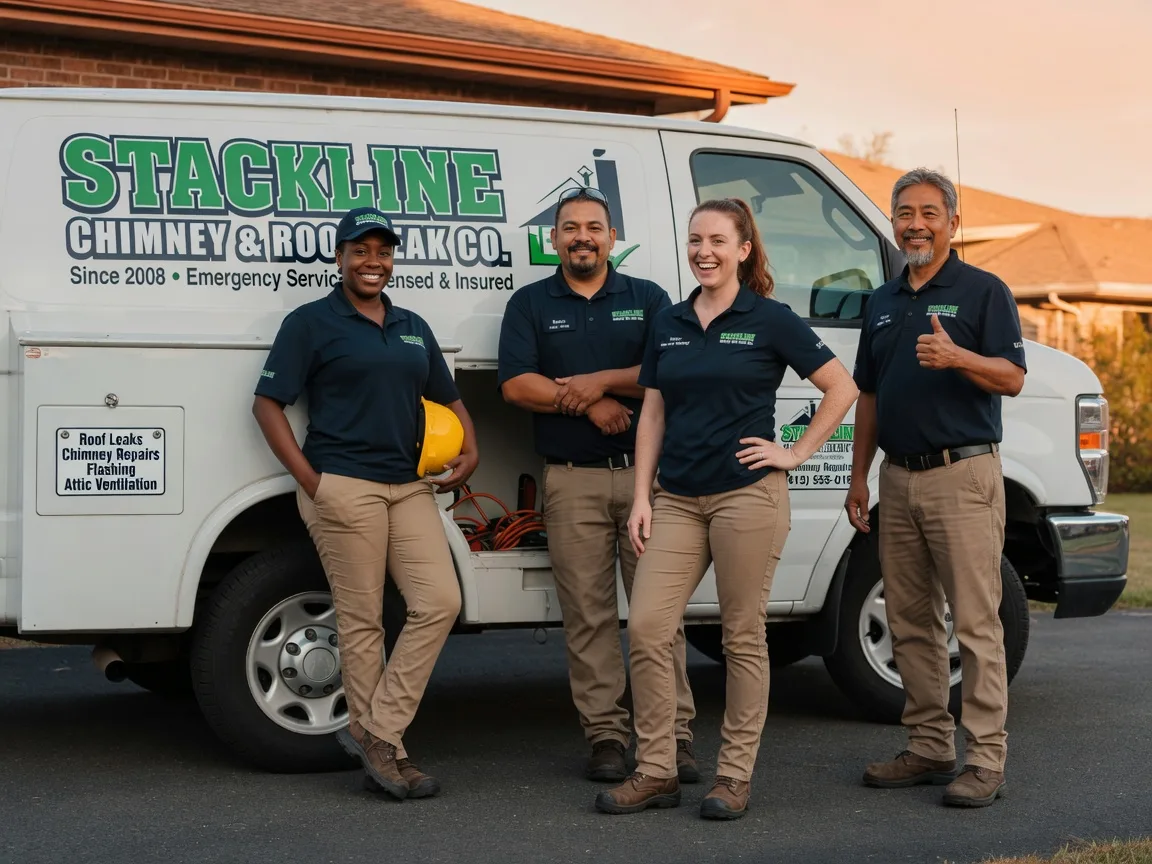 Chimney flashing repair company in Due West, SC